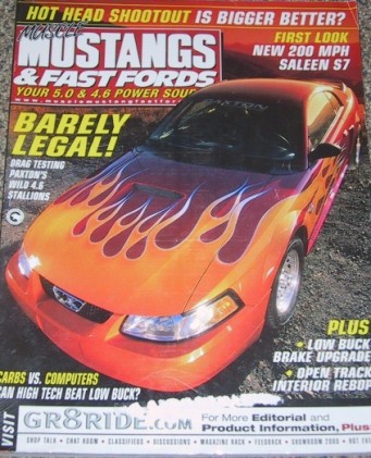 MUSCLE MUSTANGS & FAST FORDS 2000 DEC - INDY PACE CAR